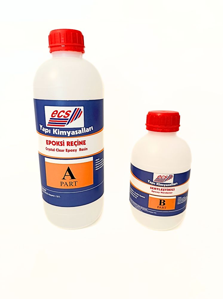 Ecs Süper Şeffaf Epoksi Reçine 1,5kg